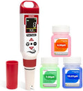 Chlorine Tester Pool Test Kit, pH Salt Chlorine Pool Water Tester by GIDIGI