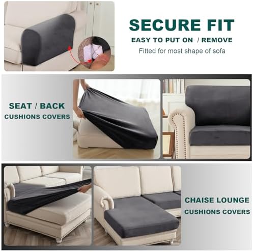 UNBBRRL Stretch Sofa Seat Cushion Cover - Image 5