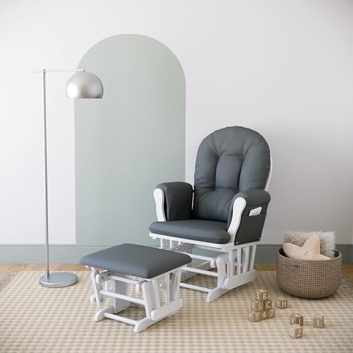 Storkcraft Premium Hoop Glider & Ottoman - Image 2