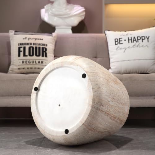 WILLIAMSPACE 15.94" Round End Table in Faux Marble - Image 7