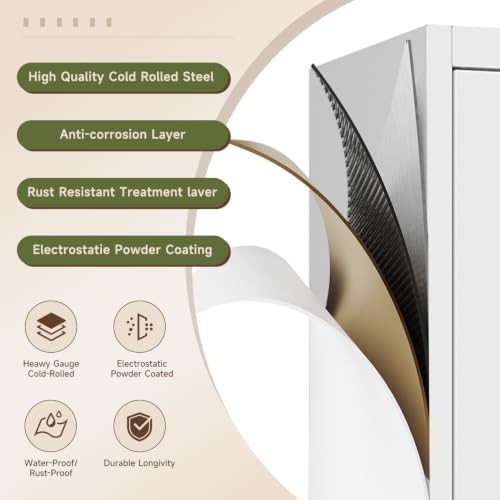 Letaya Metal Storage Cabinet - Image 6