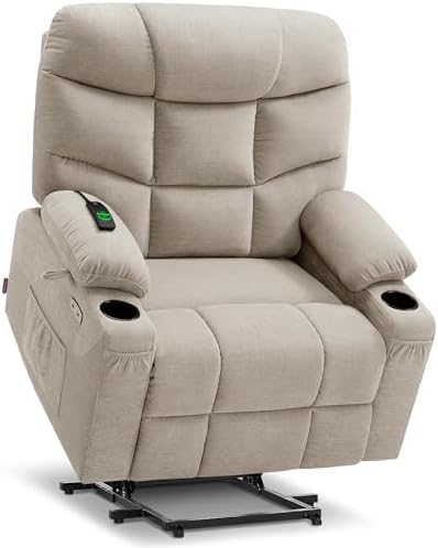 MCombo Power Lift Recliner for Elderly, Fabric R7289 by MCombo