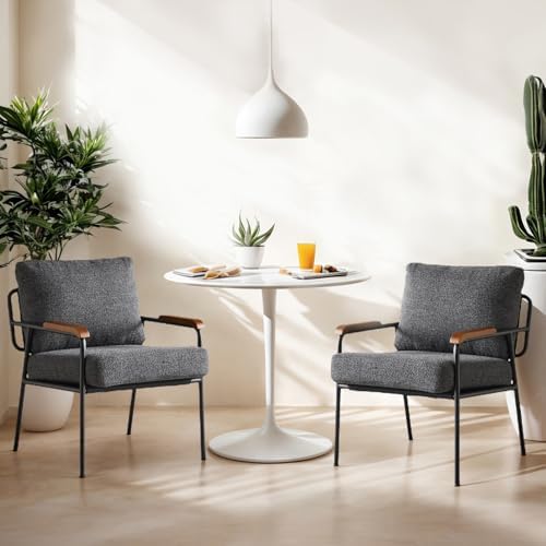 VINGLI Mid-Century Modern Accent Armchiars Set of 2 by VINGLI