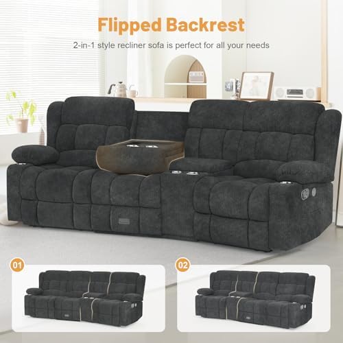 Dresegmt Recliner Sofa Set - Image 5