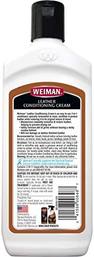 Weiman 3 in 1 Deep Leather Conditioner Cream - Image 2
