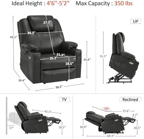 MCombo Power Lift Recliner Chair - Image 3