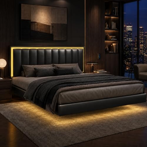 IMMERSTABLE King Size Floating Bed Frame by IMMERSTABLE