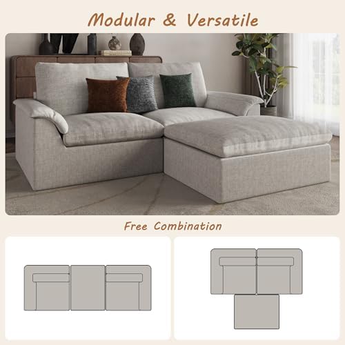 EASE MOOSE 83" Loveseat Sofa - Image 6