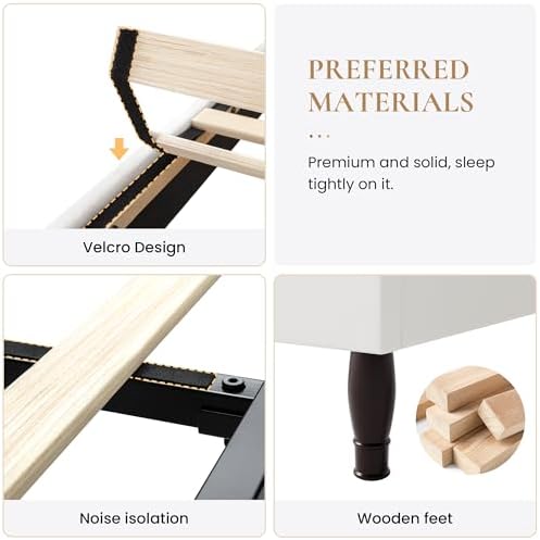 SHA CERLIN Full Size Bed Frame - Image 6
