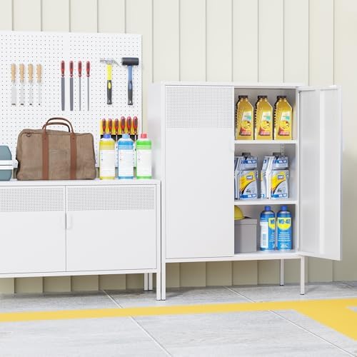Chshin Metal Storage Cabinet, Kitchen Pantry Storage Cabinets - Image 5