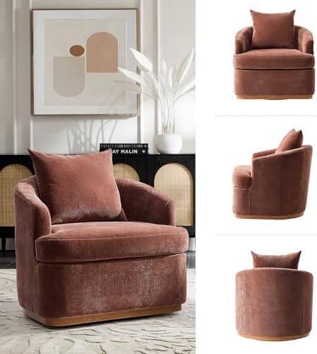 HULALA HOME Modern Swivel Accent Chair - Image 6