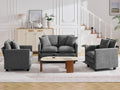 Cloud 3 Pieces Sofa Set, 1+1+2 Seater Couch, Modern Sofas Sets by HOCAT