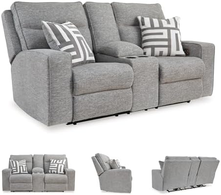 Signature Design by Ashley Power Reclining Loveseat - Image 6
