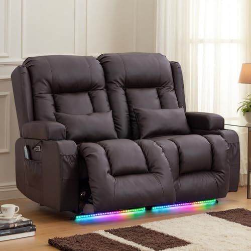 TUNYI Power Loveseat Recliner Sofa - Image 2