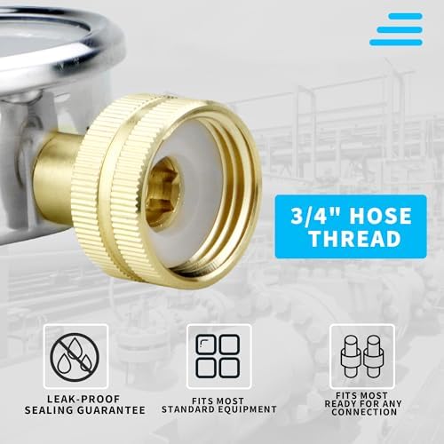 0-200 Psi Water Pressure Gauge Test - Image 4