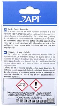 API CALCIUM TEST KIT Saltwater Aquarium Water 1-Count Test Kit - Image 2