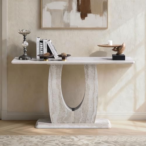 LKTART 55" MDF Console Table for Entryway, Narrow Entryway Table - Image 3