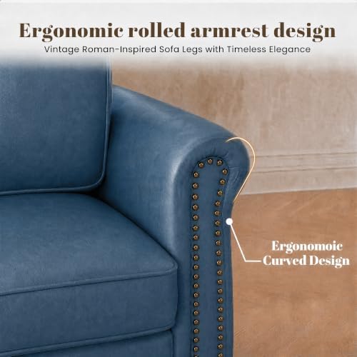 Kingfun Faux Leather Accent Chair - Image 3