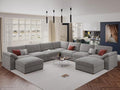 EASE MOOSE Oversized Sectional Modular Sofa, Comfortable Modern U Shape by EASEMOOSE