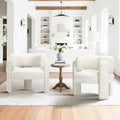 COLAMY Modern Accent Chair, Upholstered Barrel Chair by COLAMYHOME