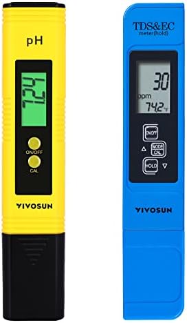 VIVOSUN Digital pH Meter TDS EC Meter by VIVOSUN