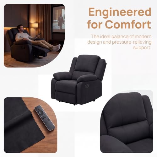 NicBex Manual Single Lounge Recliner Chair - Image 4
