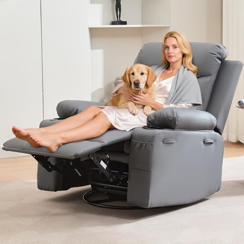 Garvee Oversized Swivel Recliner Chair - Image 3