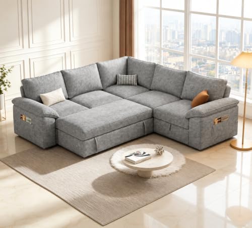 85 Inch Modular Sectional Sofa by Unknown
