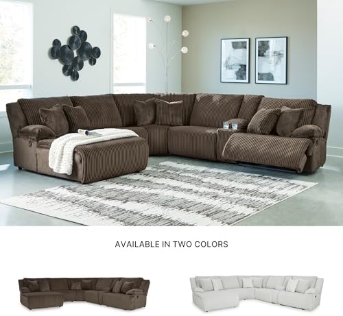 Signature Design by Ashley 6-Piece Reclining Sectional Sofa - Image 7
