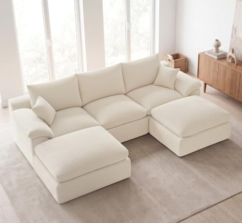 Cloud Sectional Couch, Boneless Couch Modular Sofa by Unknown