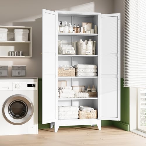 Letaya 75" H Metal Storage Cabinet - Image 6