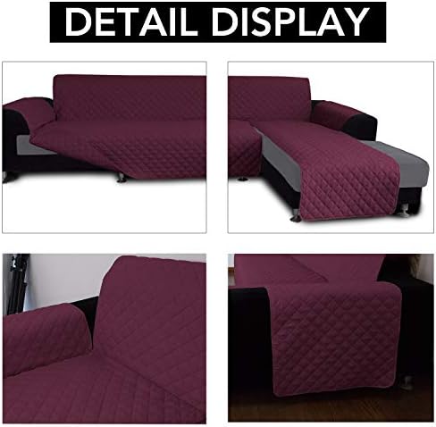 Easy-Going Reversible L-Shape Sectional Couch Cover - Image 3
