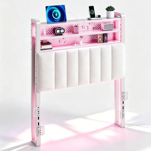 VINGLI Twin/XL LED Headboard by VINGLI