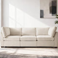 EDILLY 94 inches Oversized Modular Sectional Fabric Cloud Sofa Set, Extra Large by EDILLY