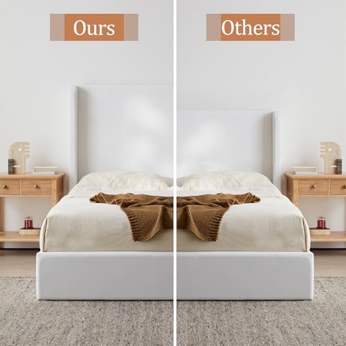 King Coconut Micro Suede Bed Frame - Image 6