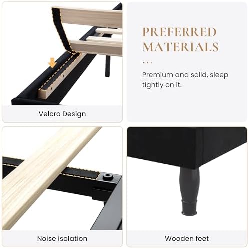SHA CERLIN Queen Bed Frame - Image 6