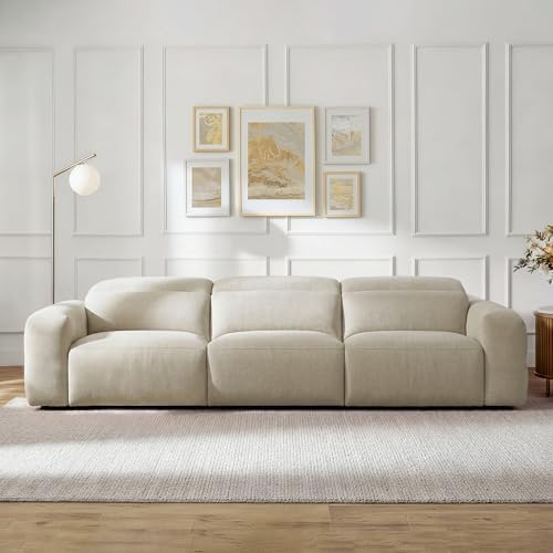 CHITA 125'' Power Recliner Sofa, Zero Wall Hugger Reclining Sofa - Image 2