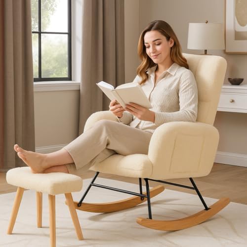 COMHOMA Nursery Rocking Chair - Image 4