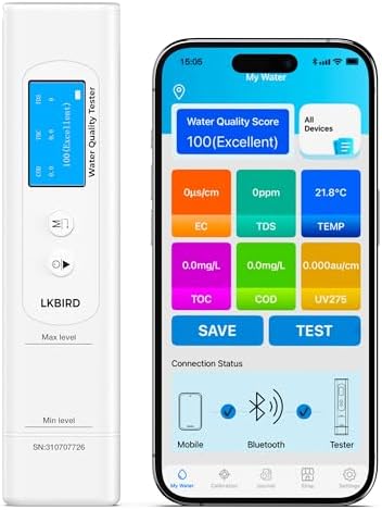 6-in-1 Smart Water Tester for Drinking Water by LIFEGARDENINGECO-FRIENDLYTECHNOLOGY