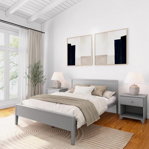 Plank+Beam Classic Single Bed, Panel Headboard by PlankBeam