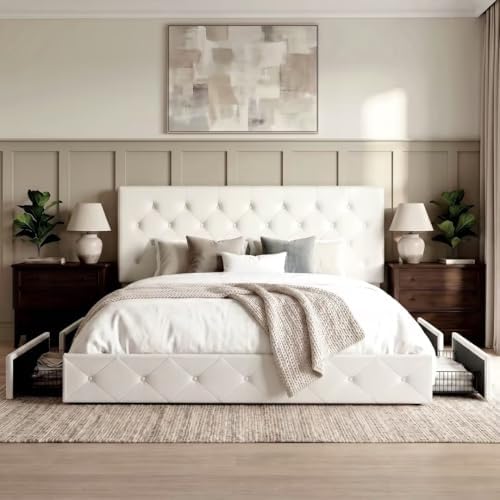 Allewie King Size Storage Bed Frame - Image 3