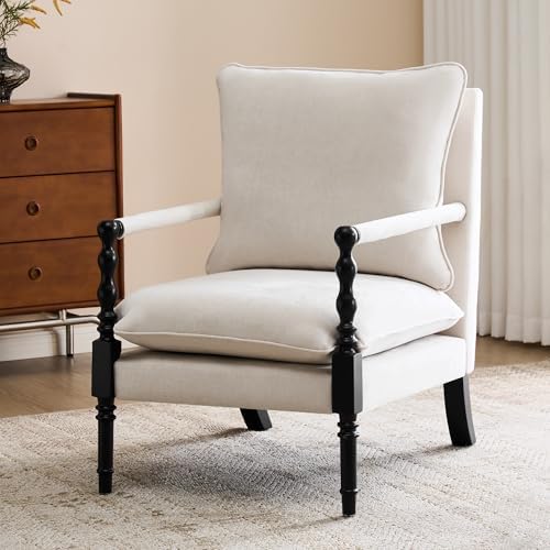 Bezseller Spindle Accent Chair by Bezseller