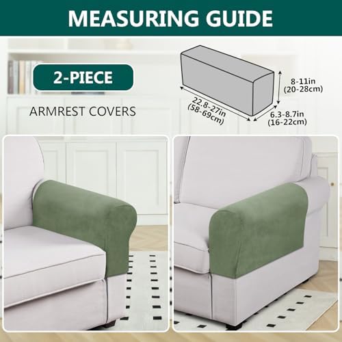 UNBBRRL Stretch Sofa Armrest Covers - Image 2