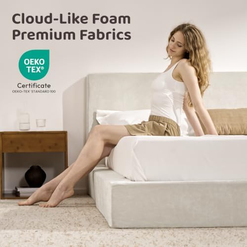 RECCI AirFrame King Size Upholstered Bed Frame - Image 3