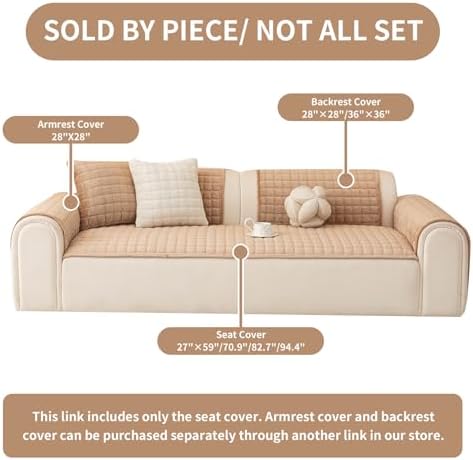 Velvet Sectional Couch Covers for Dogs - Image 2
