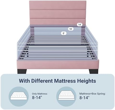 Allewie Twin Size Platform Bed Frame - Image 7