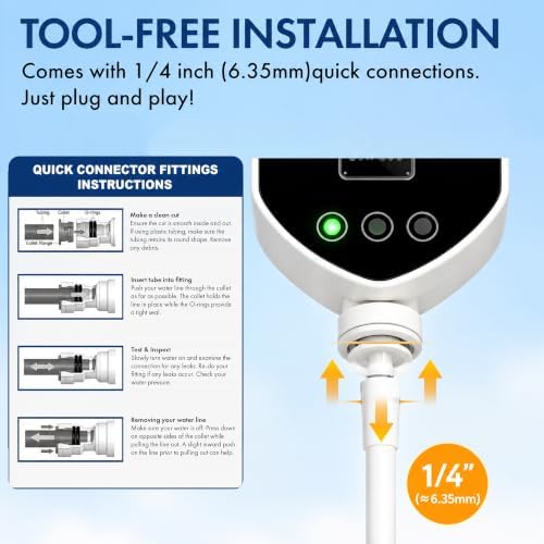Inline TDS Water Quality Monitor, 1/4"Quick Connect - Image 7