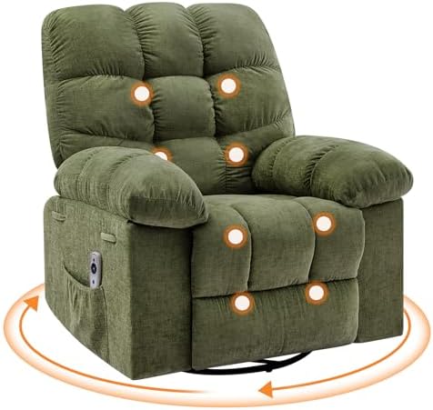 Garvee Rocking Recliner Chairs, Massage Recliner Chair - Image 7