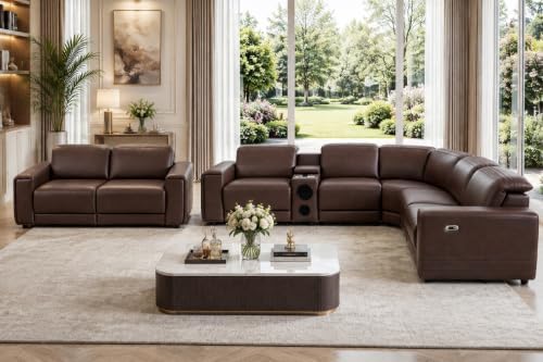 Power Reclining Sectional Sofa Set by PonlivingFurniture