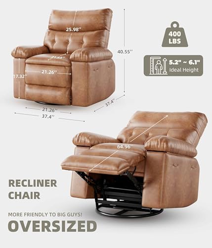 GarveeHome Leather Recliner Chair - Image 2